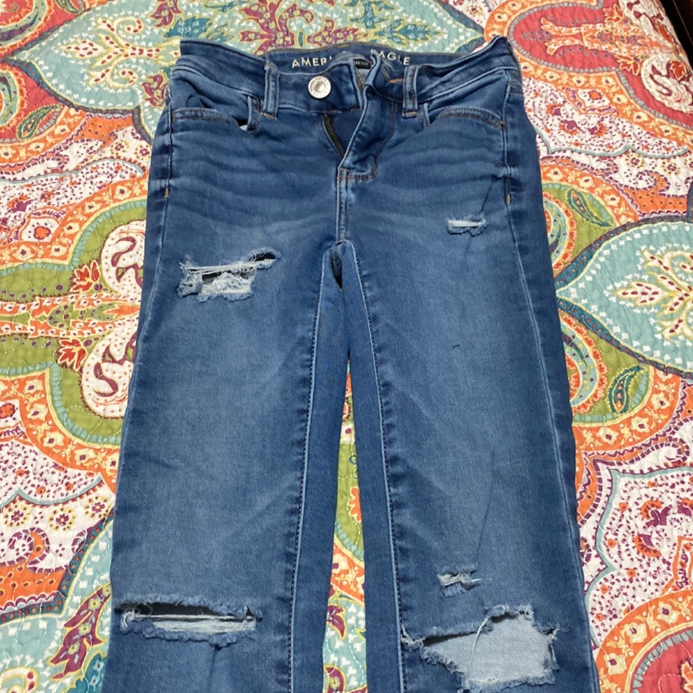 American Eagle Hi Rise jeggings